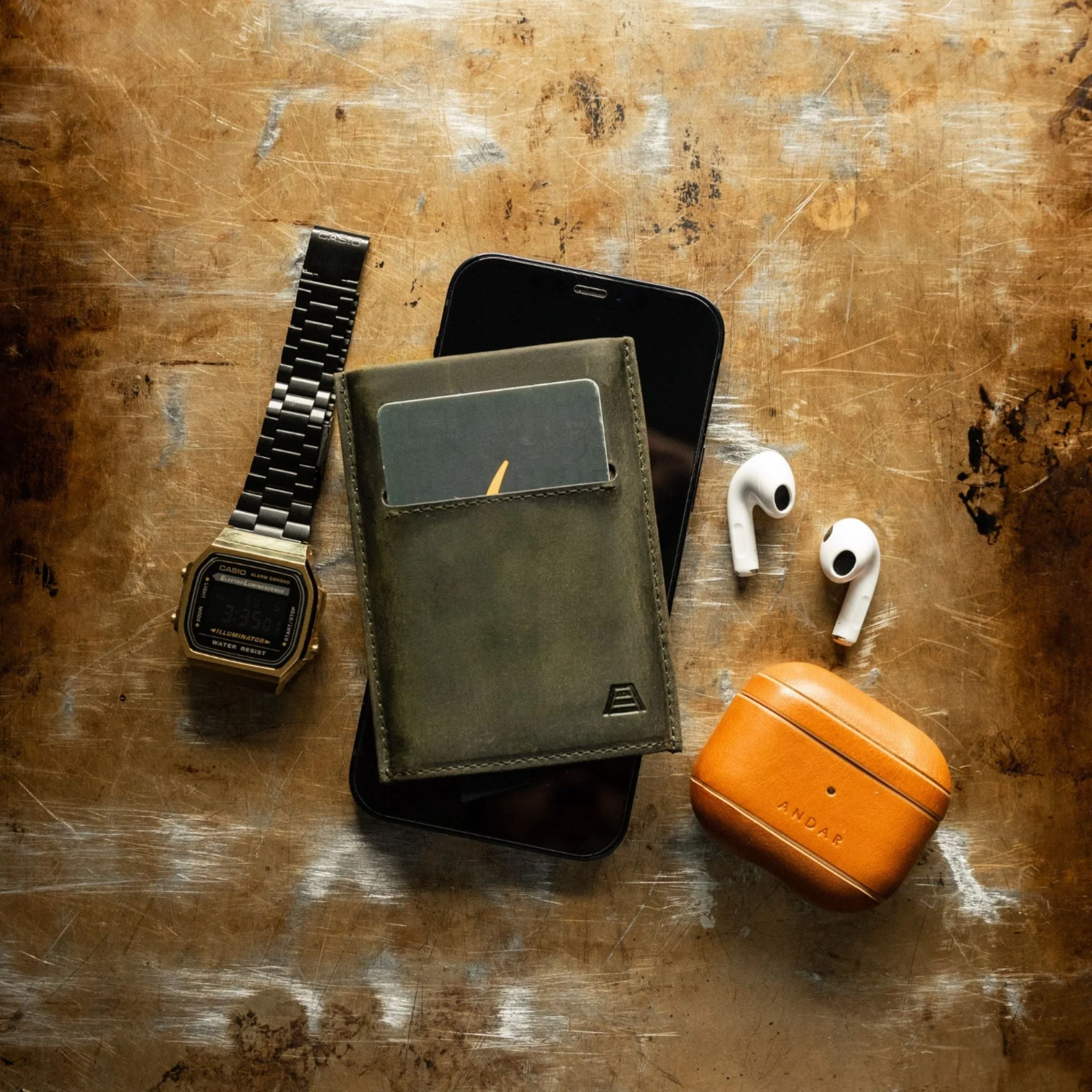 The Pilot – Men's RFID Aluminum Card Wallet - Image 90
