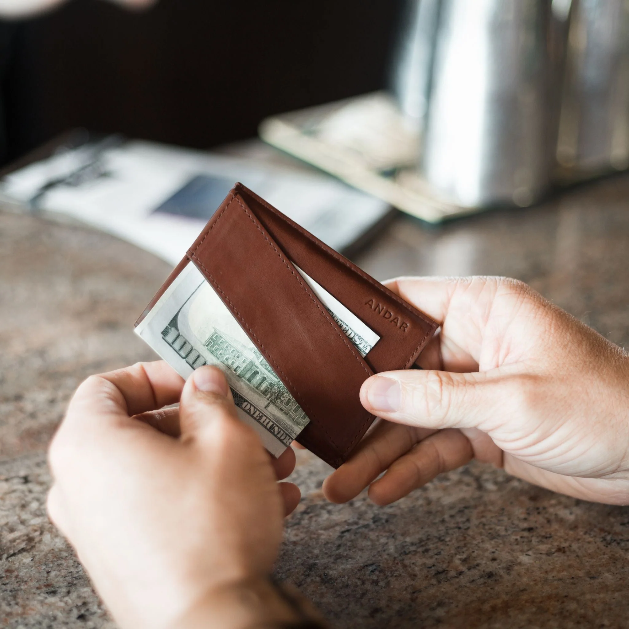 The Pilot – Men's RFID Aluminum Card Wallet - Image 99