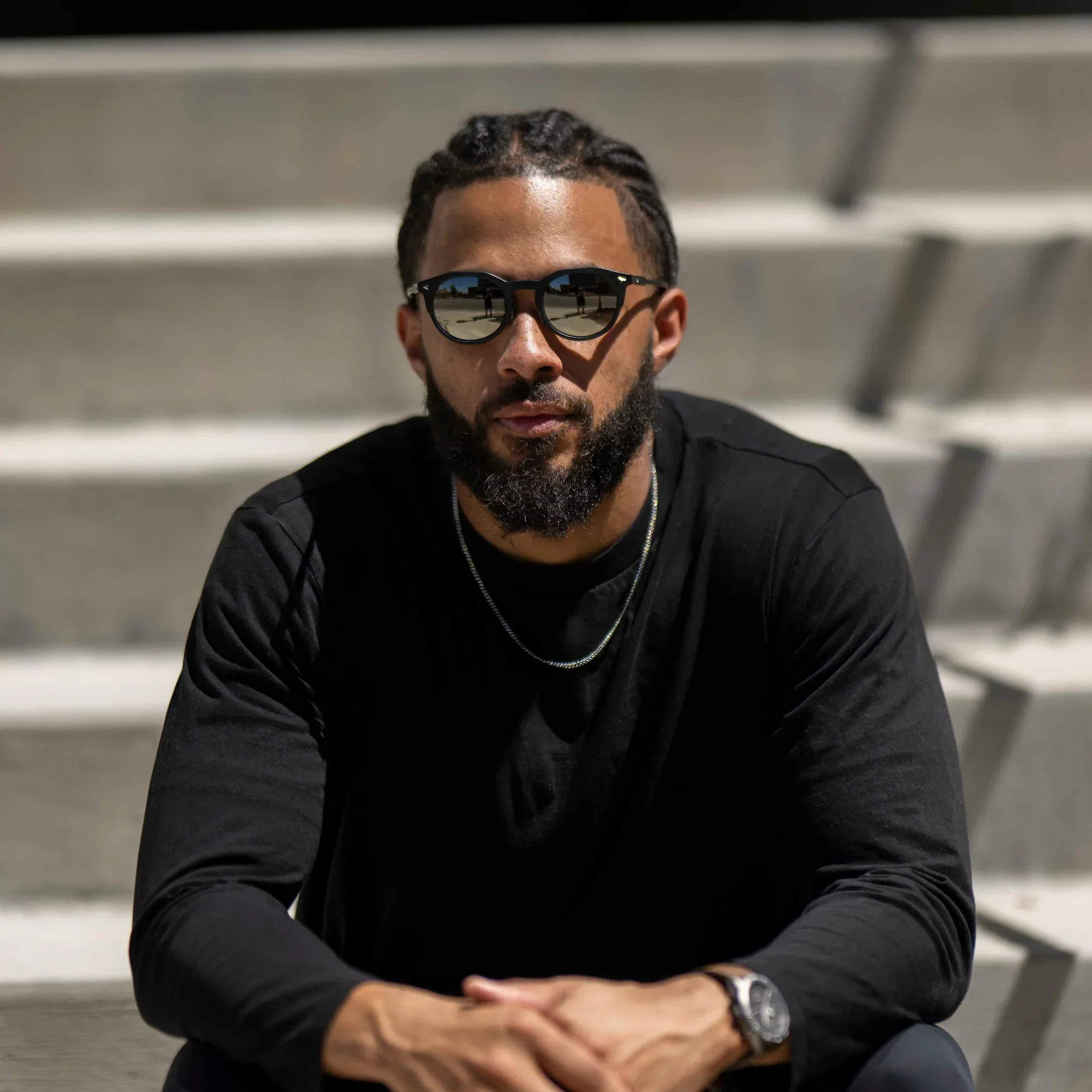 The Quincy Sunglasses - Black Mirror - Image 2