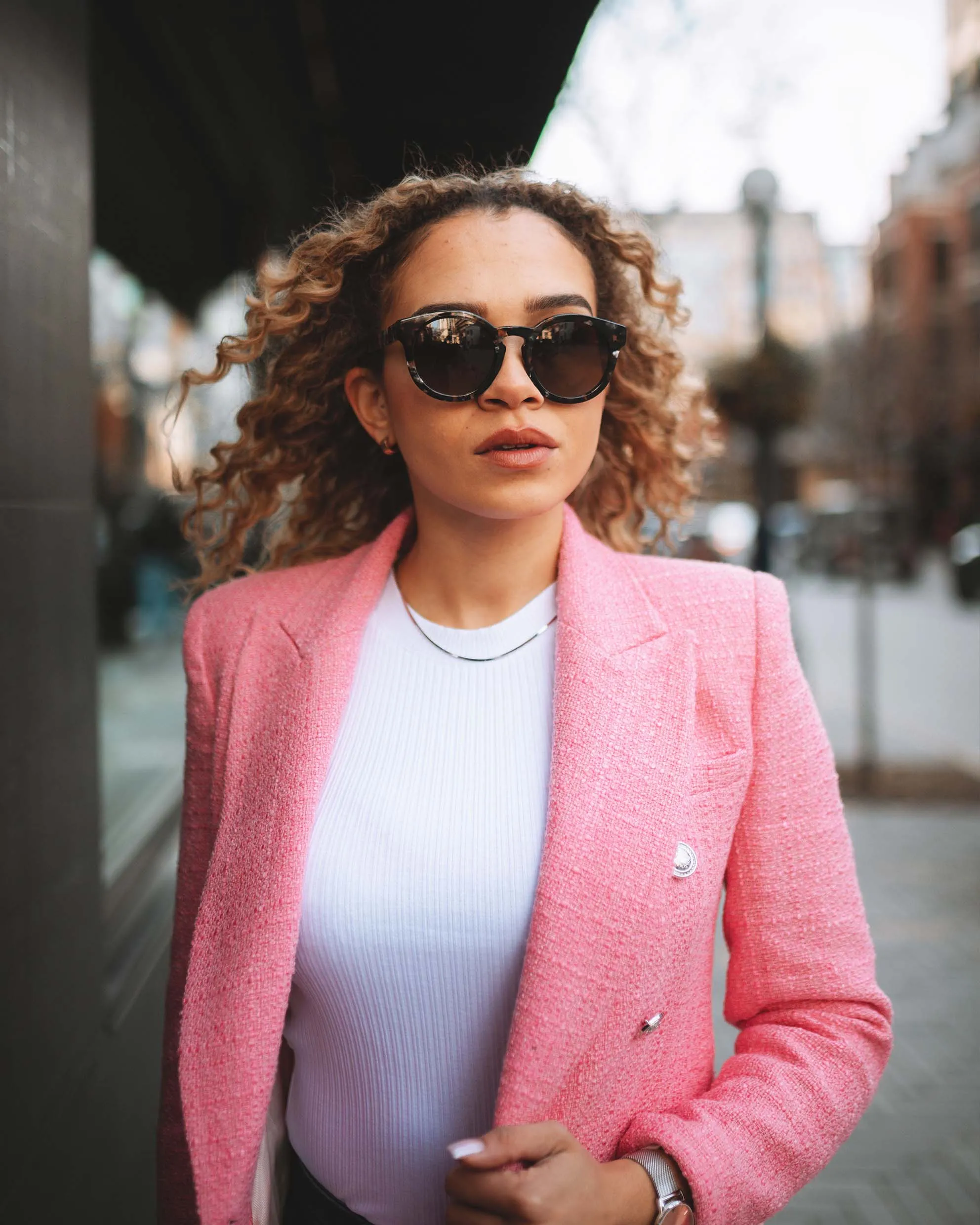 The Quinn Sunglasses - Brown Pearl - Image 6