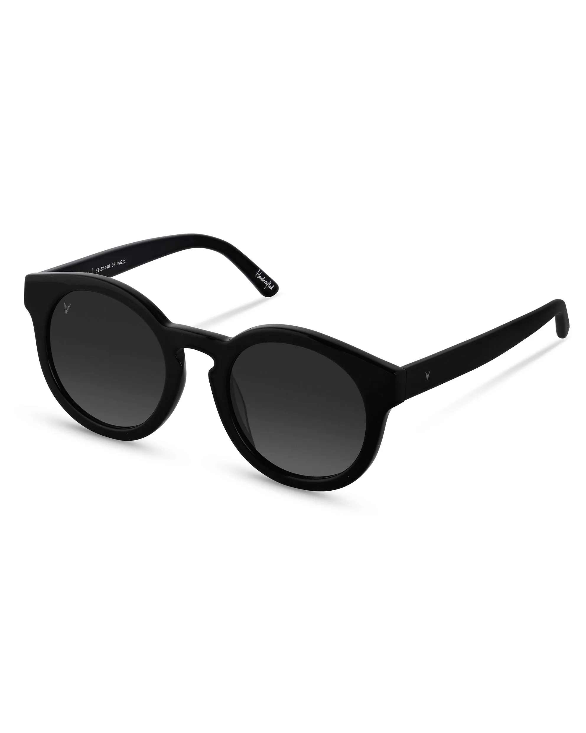 The Quinn Sunglasses - Jet Black - Image 3