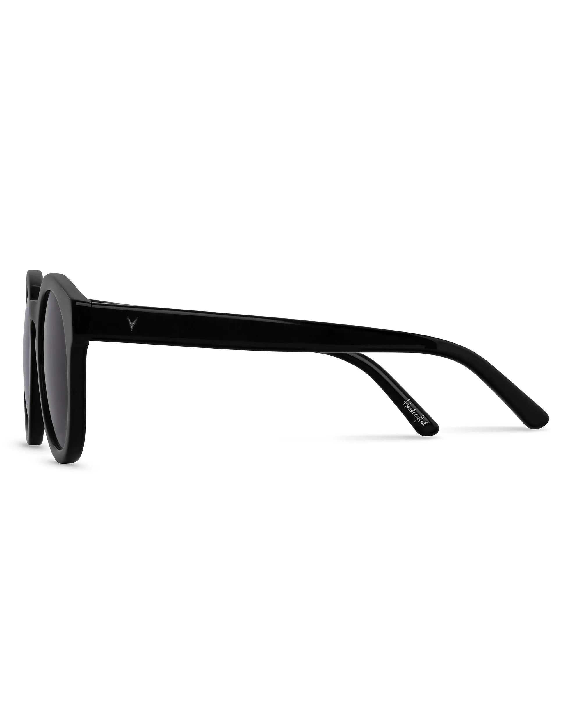 The Quinn Sunglasses - Jet Black - Image 6