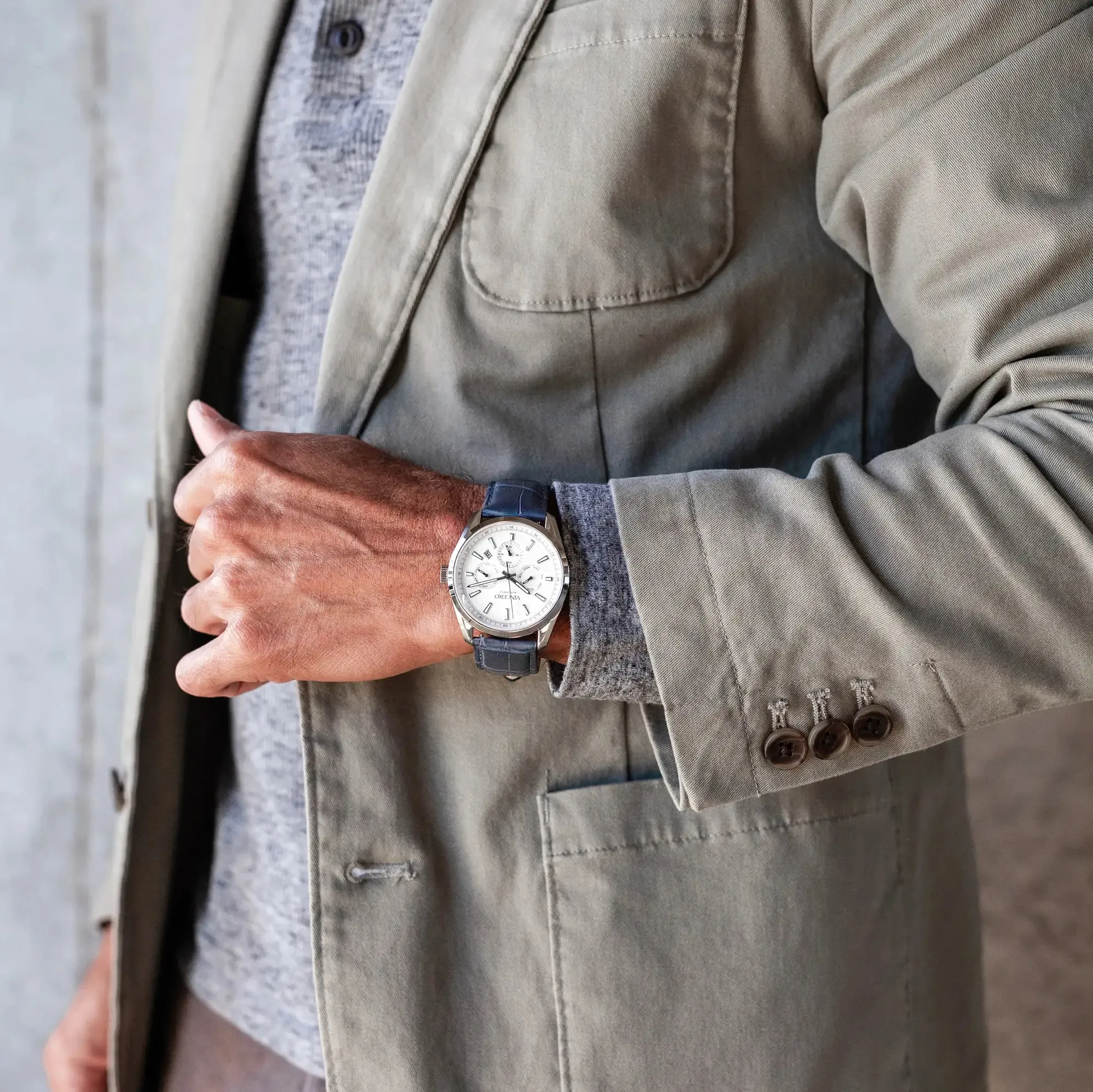 The Reserve Automatic Men's Watches - Blue/Silver - Image 8