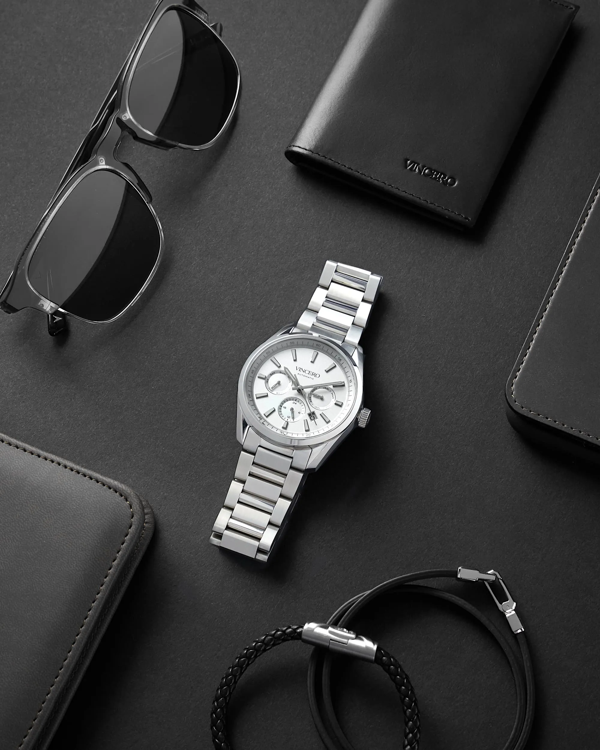 The Reserve Automatic Men's Watches - Gray/Silver - Image 2