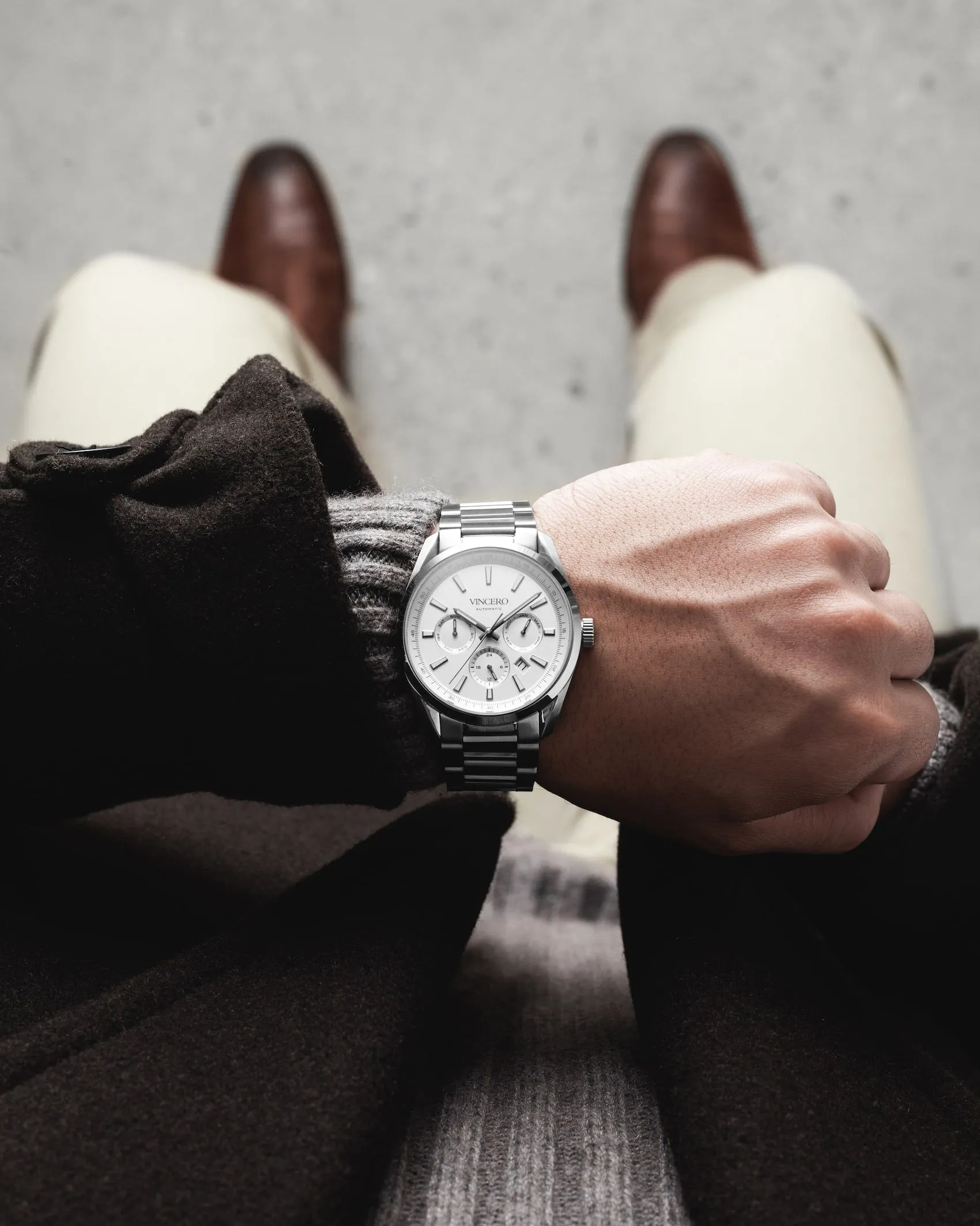 The Reserve Automatic Men's Watches - Gray/Silver - Image 3