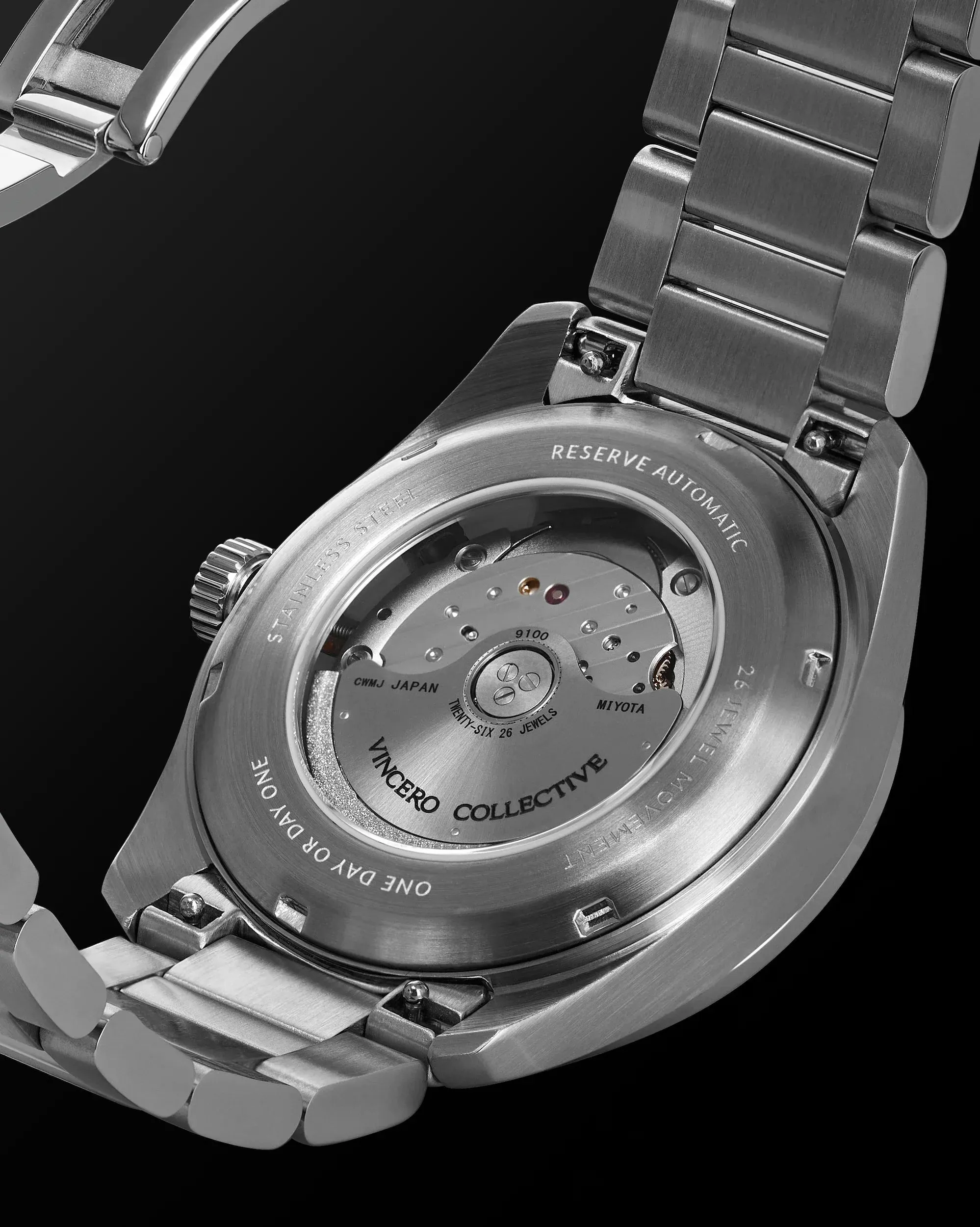 The Reserve Automatic Men's Watches - Gray/Silver - Image 5