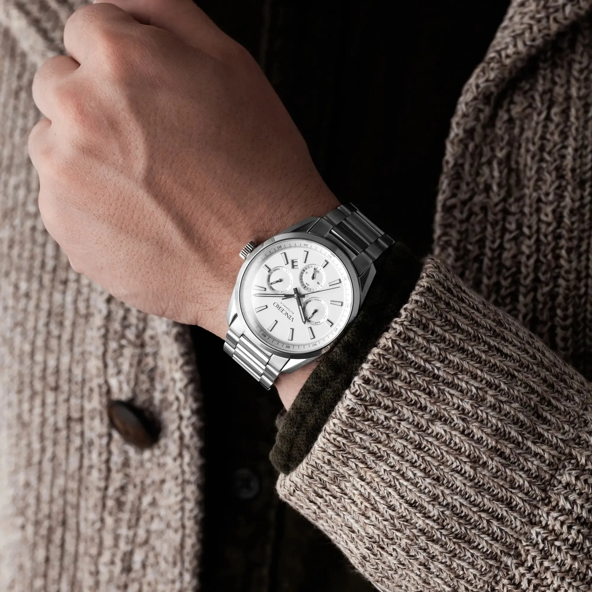 The Reserve Automatic Men's Watches - Gray/Silver - Image 9