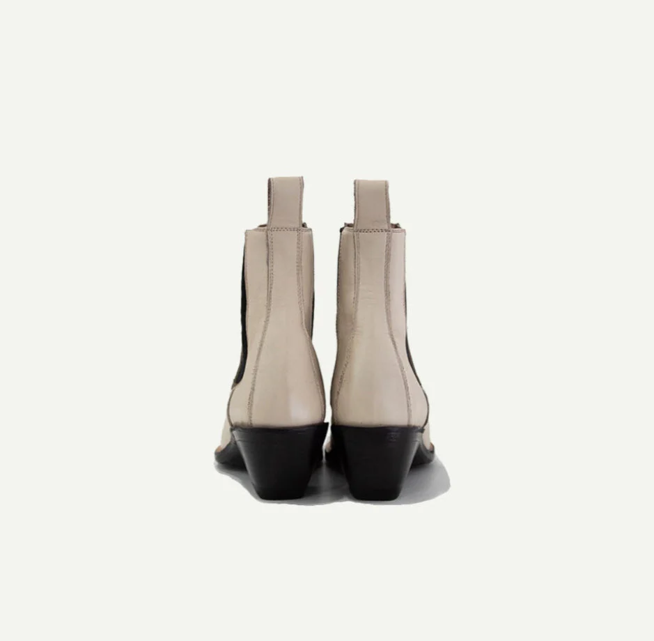 The Sandra Boot in Bone - Image 4
