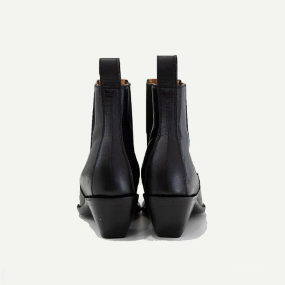 The Sandra Boot in Matte Black - Image 4