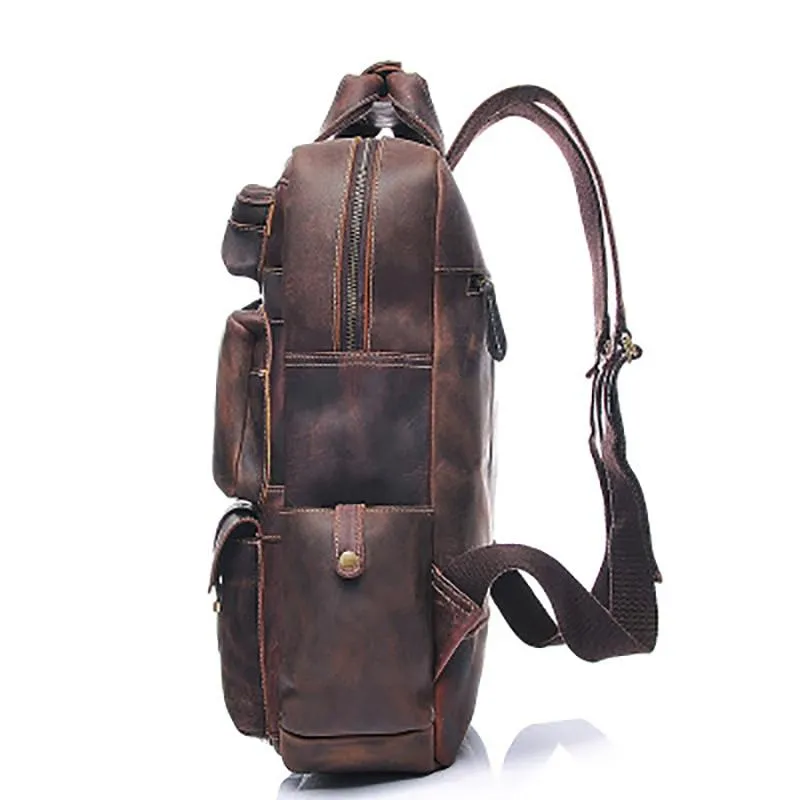 The Shelby Backpack | Handmade Genuine Leather Backpack - Image 10
