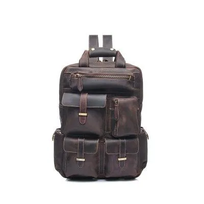 The Shelby Backpack | Handmade Genuine Leather Backpack - Image 8