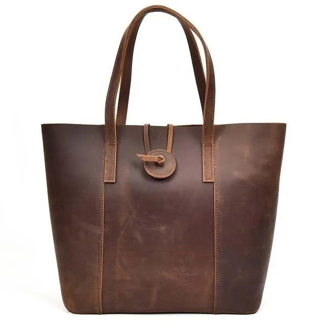 The Taavi Tote | Handcrafted Leather Tote Bag - Image 10