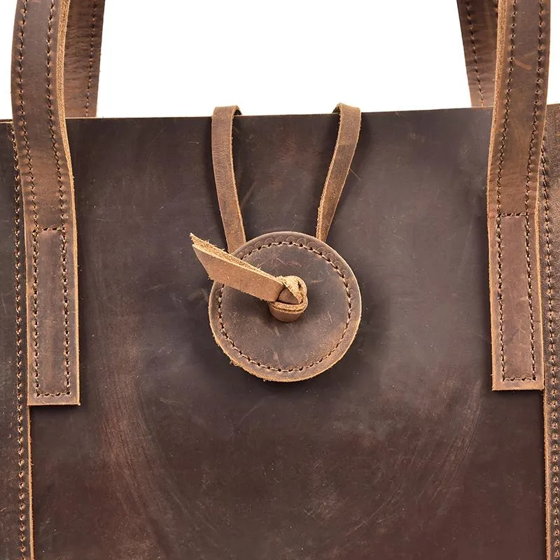The Taavi Tote | Handcrafted Leather Tote Bag - Image 5