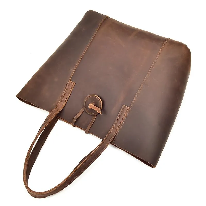 The Taavi Tote | Handcrafted Leather Tote Bag - Image 9