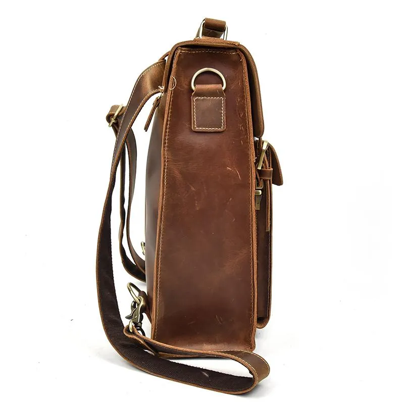 The Vali Backpack | Handmade Vintage Leather - Image 16