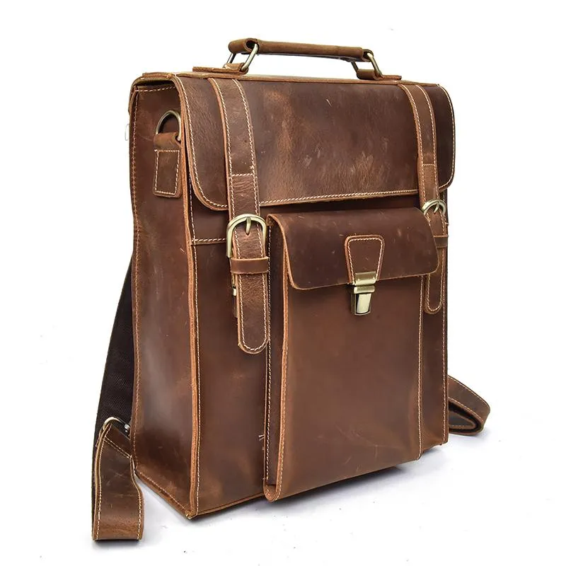 The Vali Backpack | Handmade Vintage Leather - Image 21