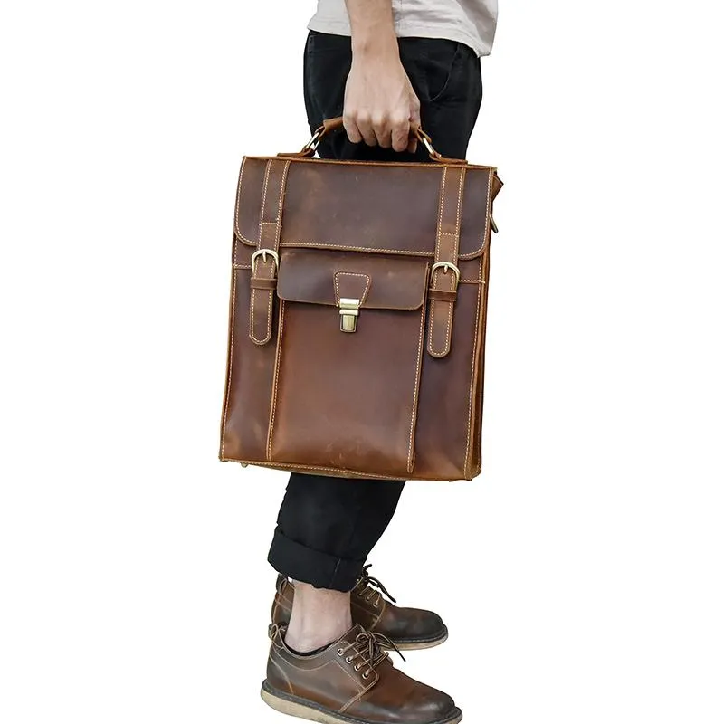 The Vali Backpack | Handmade Vintage Leather - Image 4