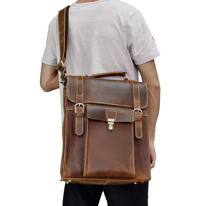 The Vali Backpack | Handmade Vintage Leather - Image 6