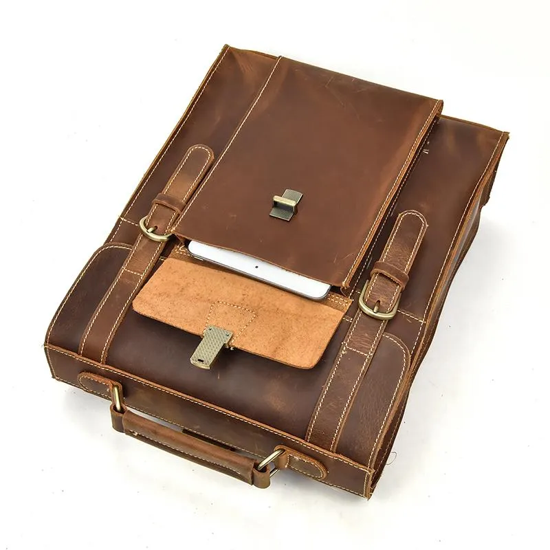The Vali Backpack | Handmade Vintage Leather - Image 7