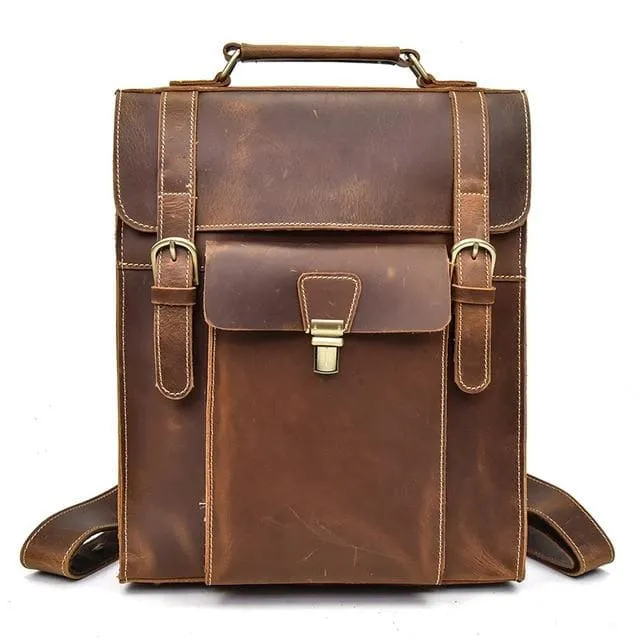 The Vali Backpack | Handmade Vintage Leather - Image 8