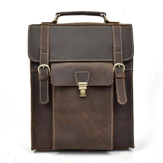 The Vali Backpack | Handmade Vintage Leather - Image 9