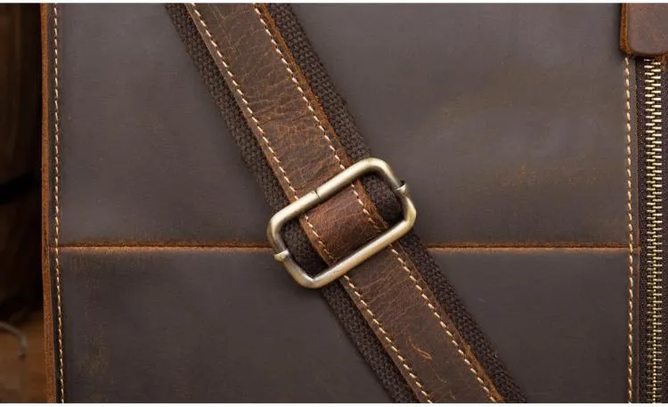 The Viggo Briefcase | Genuine Leather Messenger Bag - Image 20