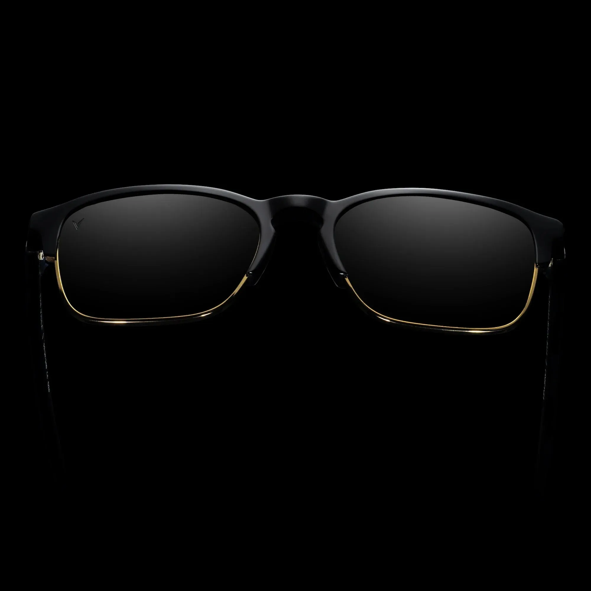 The Villa Sunglasses - Jet Black Gold - Image 10