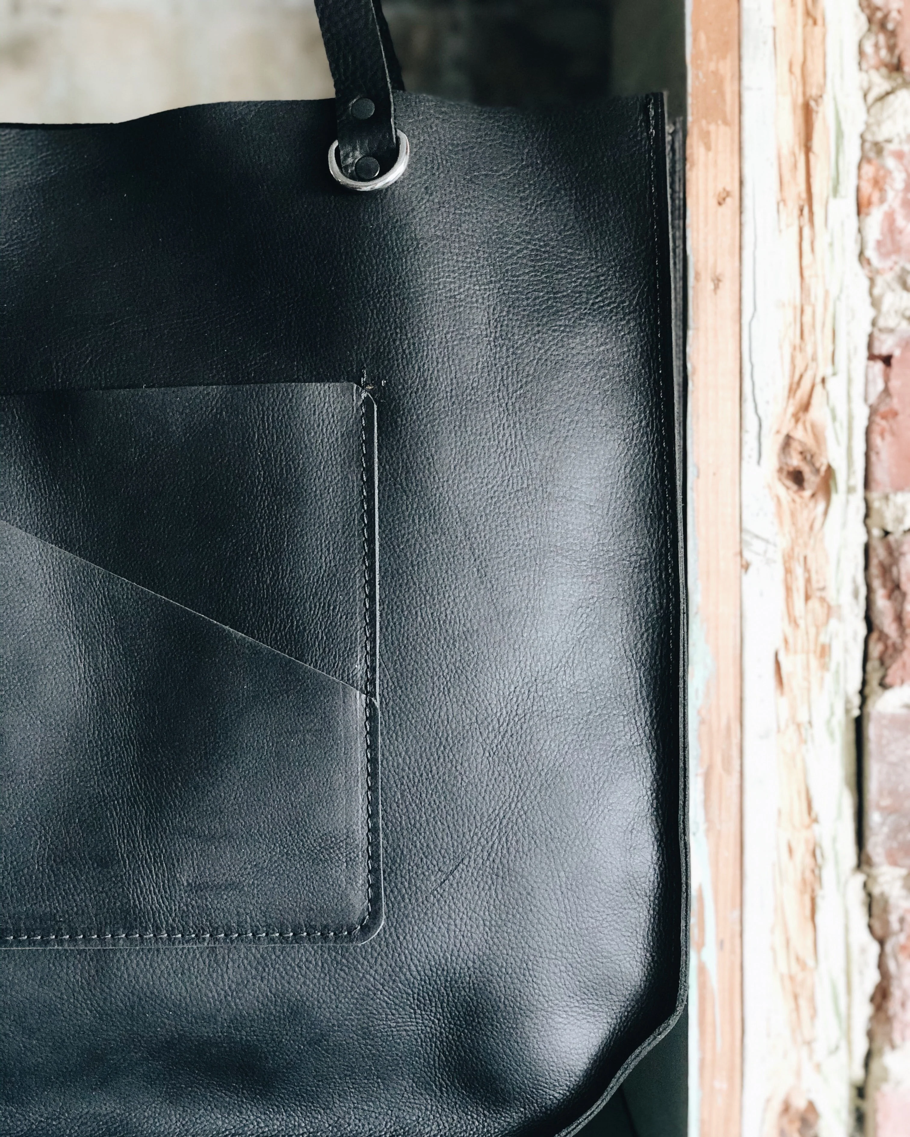 The Wander Black Tote Bag - Image 4
