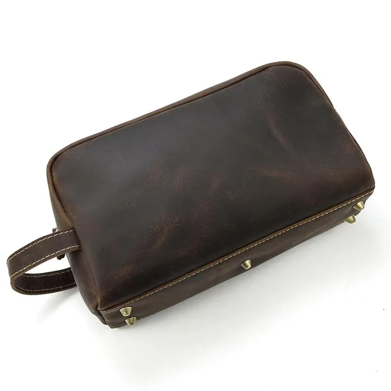 The Wanderer Toiletry Bag | Genuine Leather Toiletry Bag - Image 17