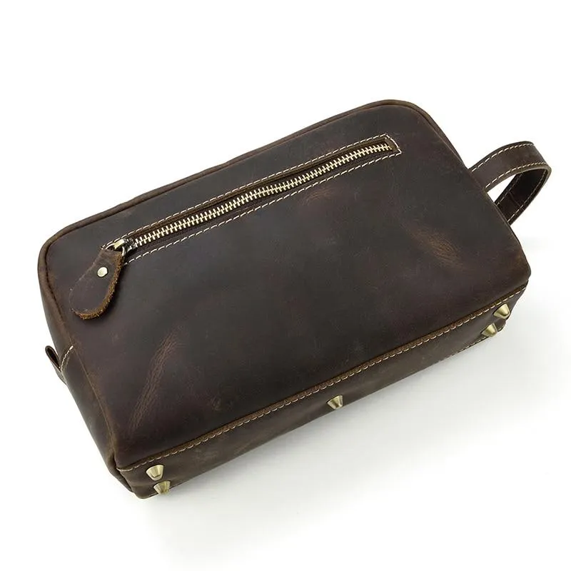 The Wanderer Toiletry Bag | Genuine Leather Toiletry Bag - Image 19