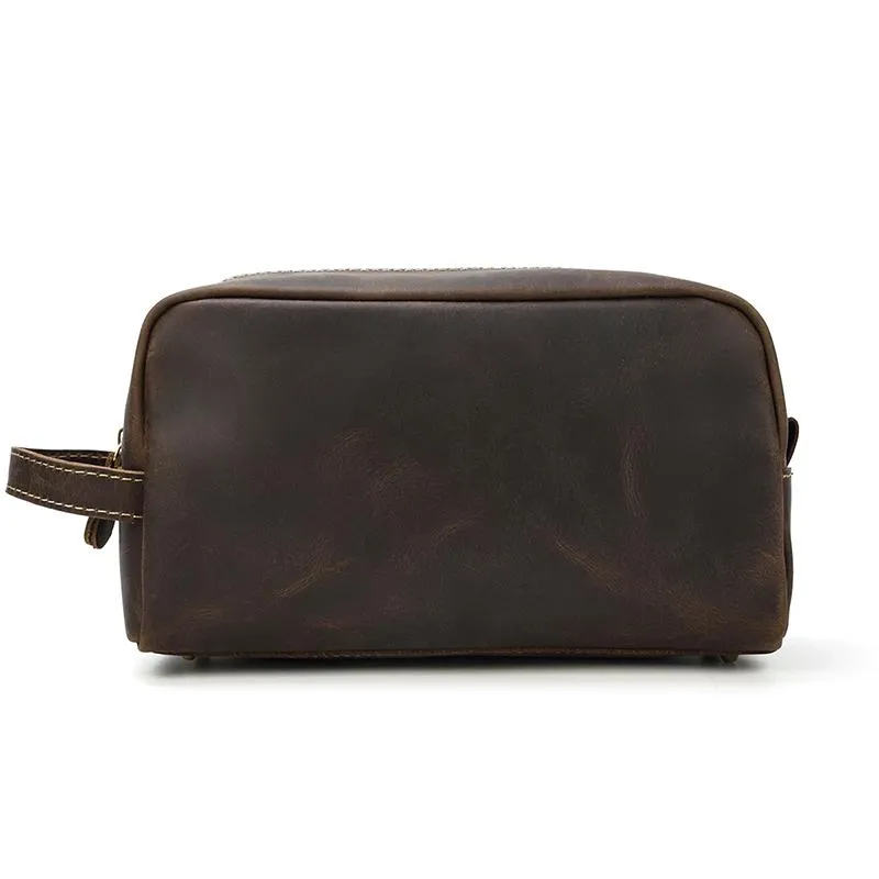 The Wanderer Toiletry Bag | Genuine Leather Toiletry Bag - Image 2