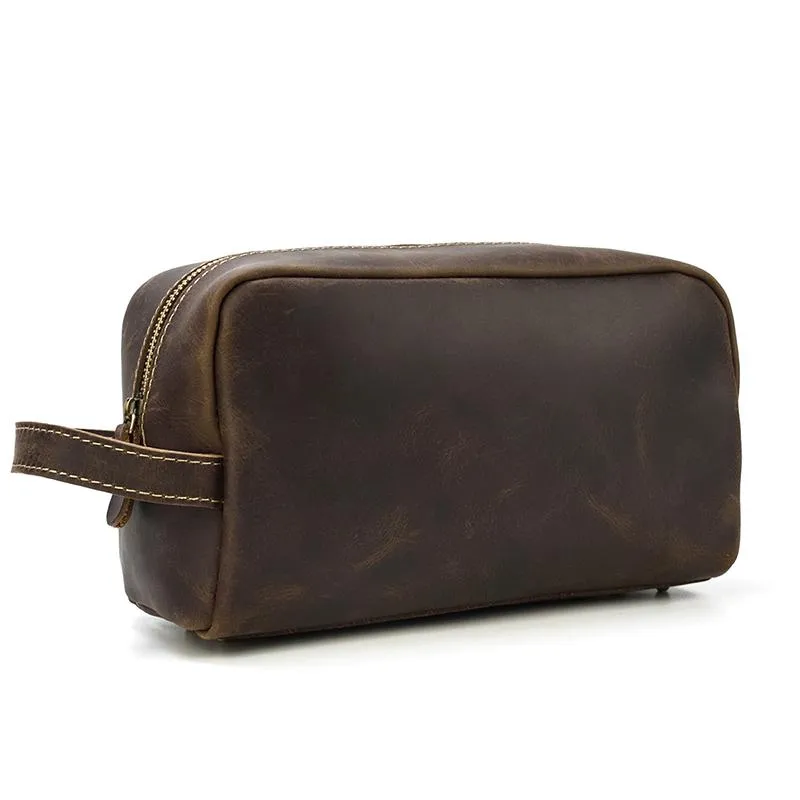 The Wanderer Toiletry Bag | Genuine Leather Toiletry Bag - Image 21