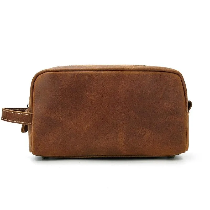 The Wanderer Toiletry Bag | Genuine Leather Toiletry Bag - Image 3