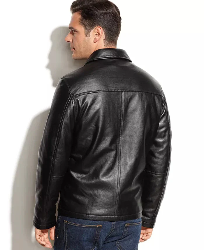 The Wolfman Leather Bomber Jacket - Image 2