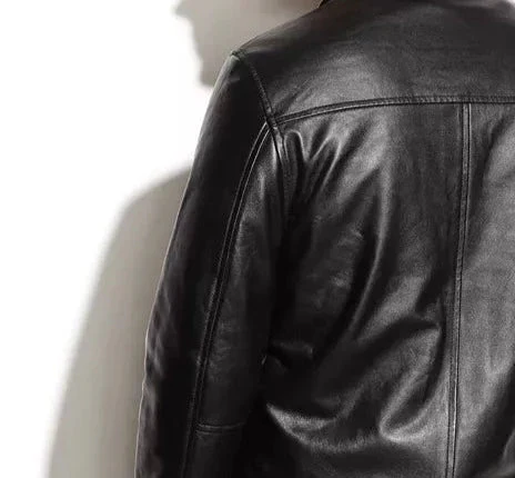 The Wolfman Leather Bomber Jacket - Image 3