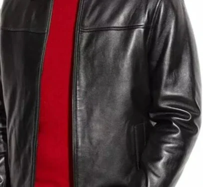 The Wolfman Leather Bomber Jacket - Image 4