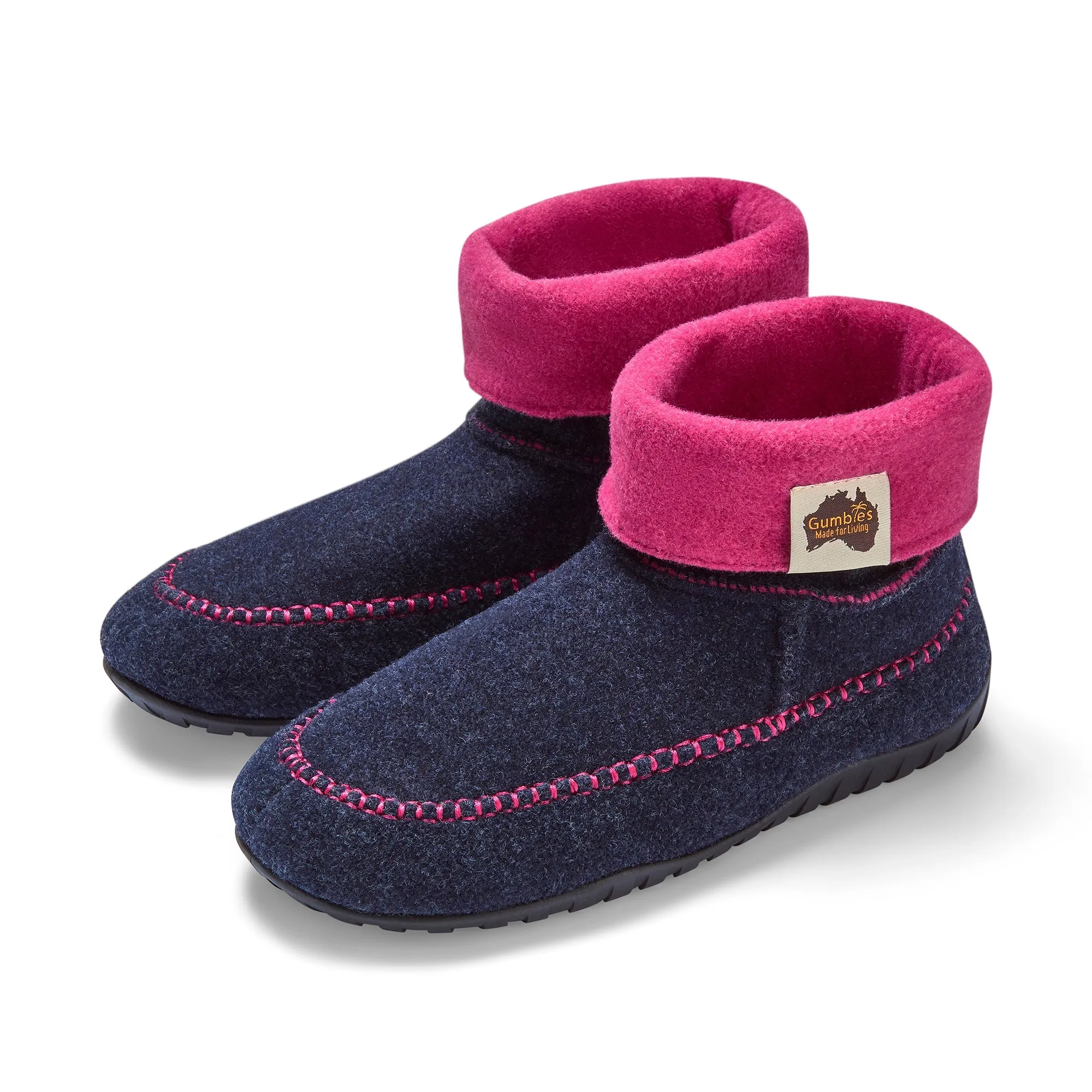 Thredbo - Women's - Navy & Pink - Image 2