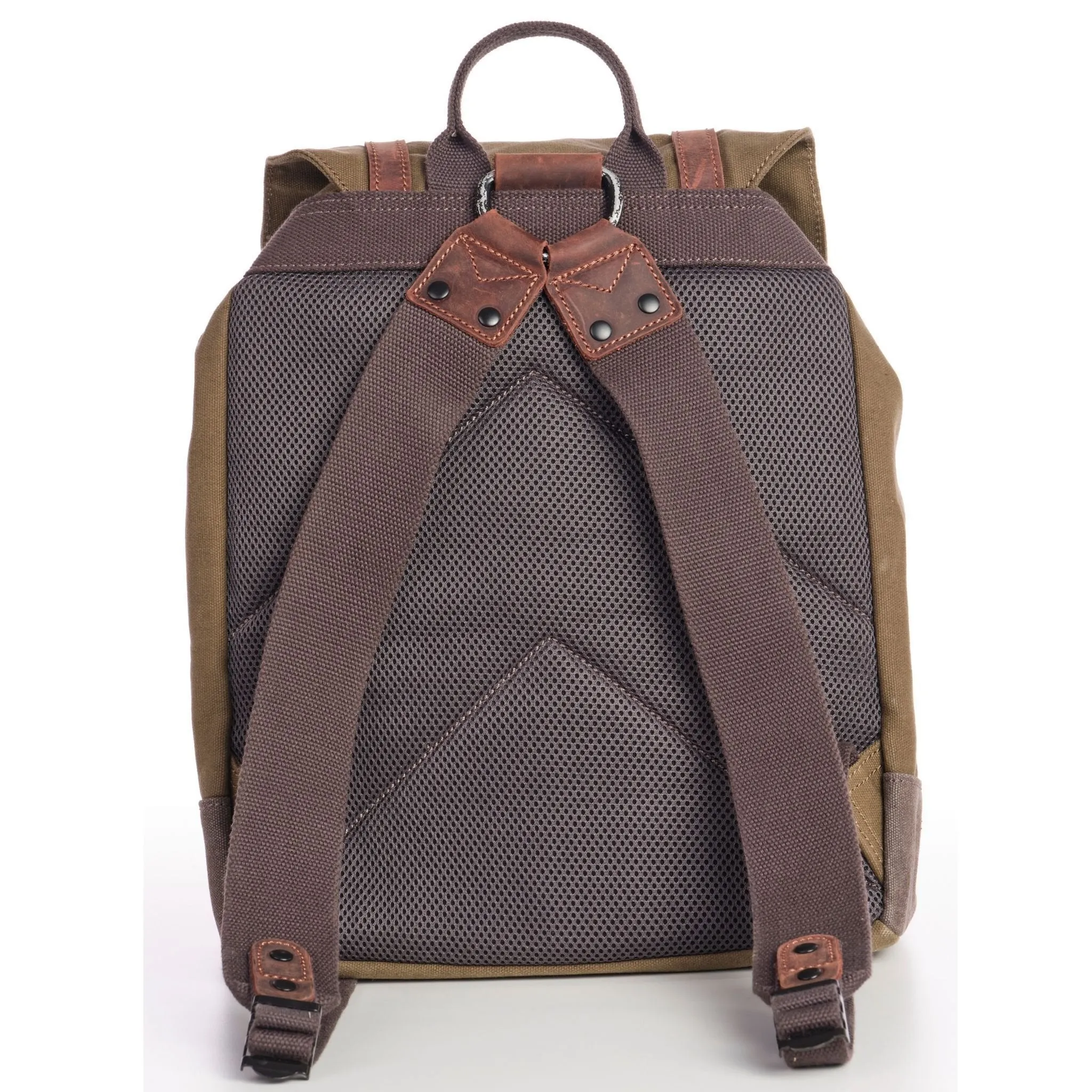 TimberWolf Daypack Vintage Canvas Backpack - Image 11