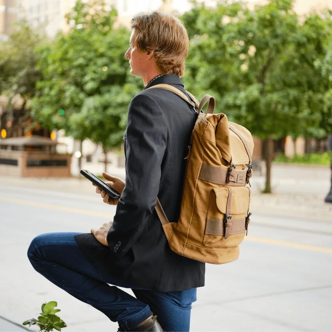 TimberWolf Rucksack Vintage Backpack - Image 7