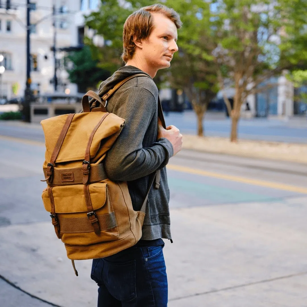 TimberWolf Rucksack Vintage Backpack - Image 8