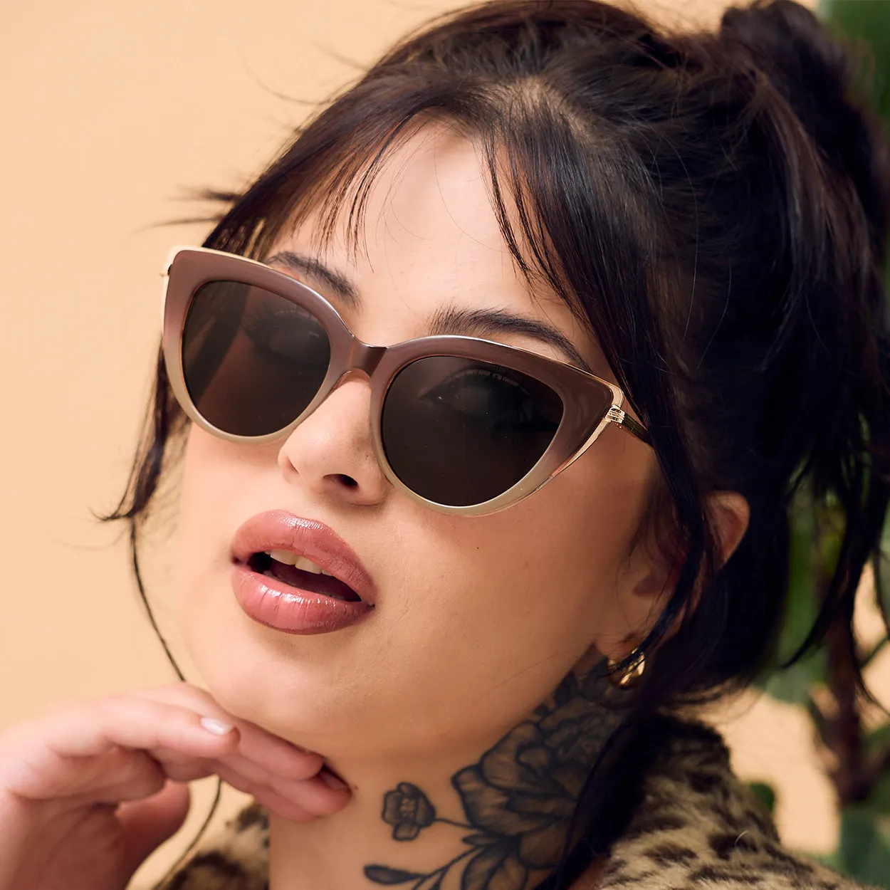 Too Focused Sunglasses - Coffee - Image 5
