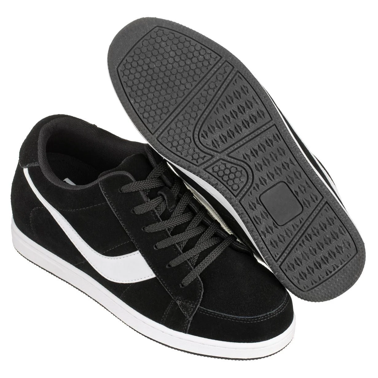 A1914 - 2.8 Inches Taller (Black) - Men's Sneakers - Image 4