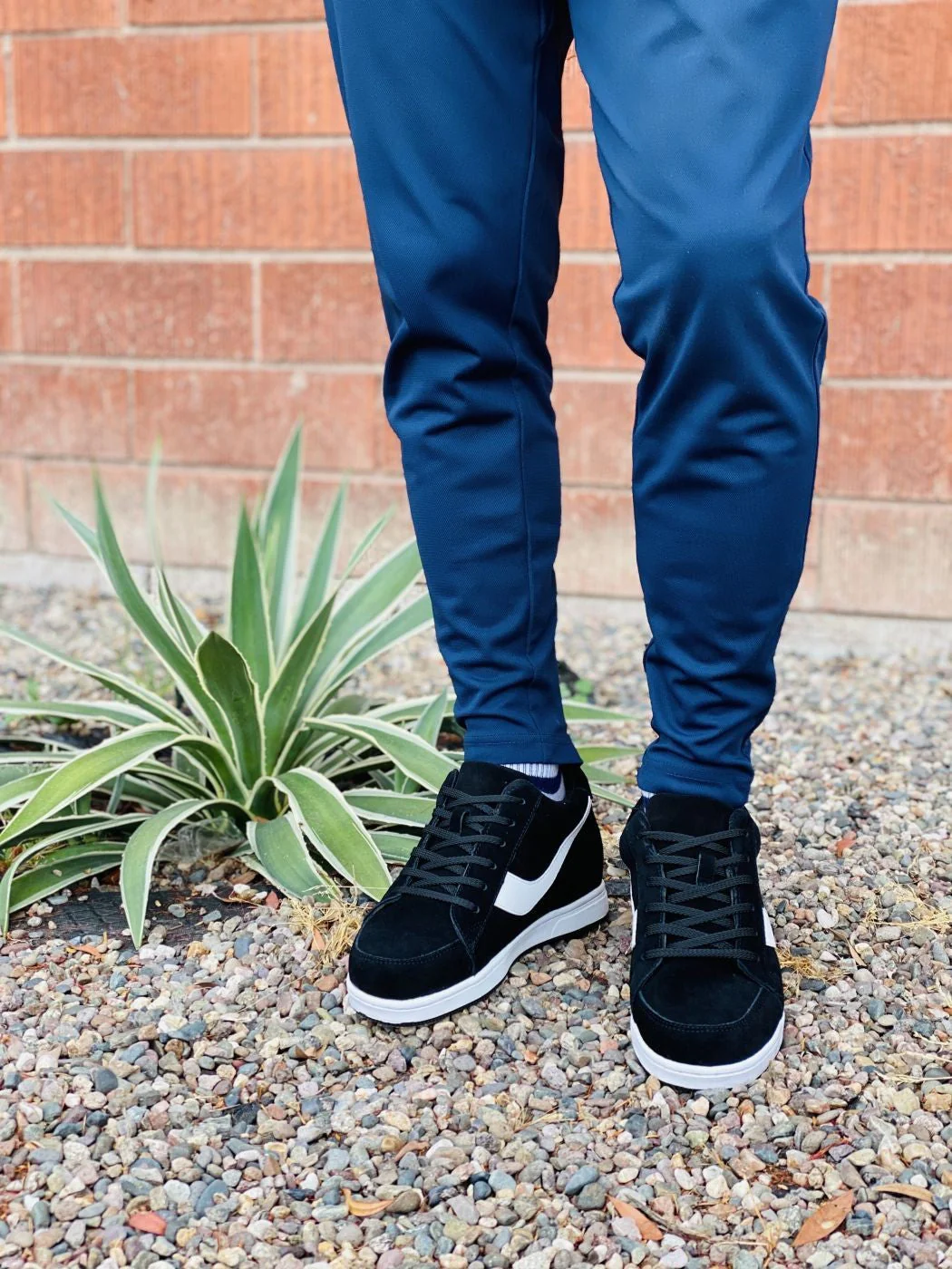 A1914 - 2.8 Inches Taller (Black) - Men's Sneakers - Image 7