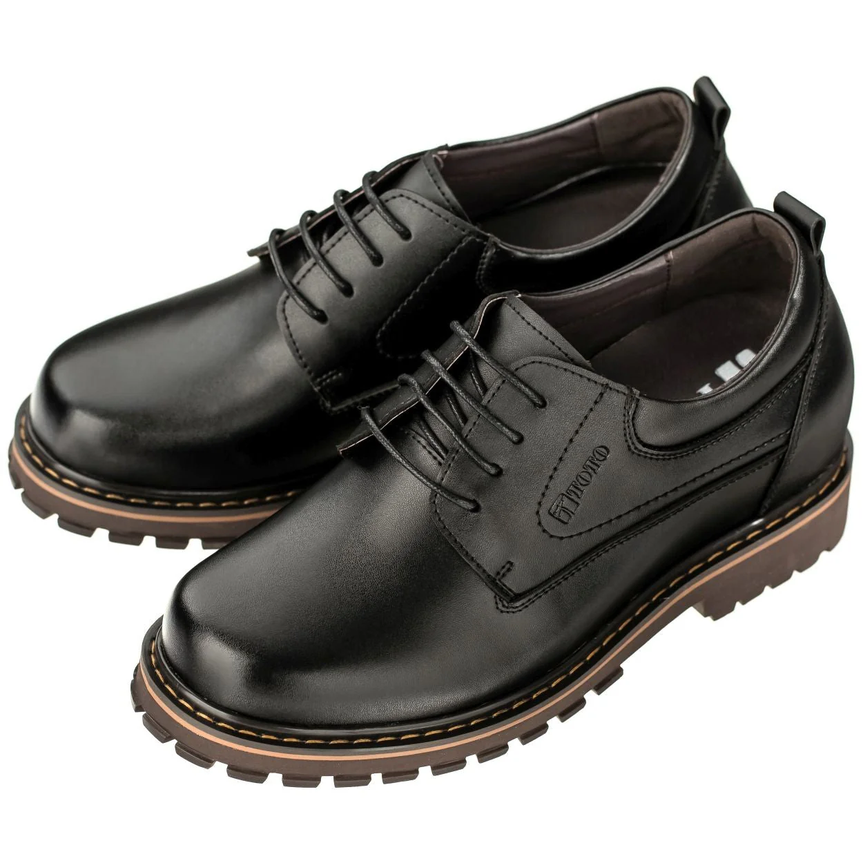 F70289 - 3 Inches Taller (Black) - Men's Shoes - Image 4