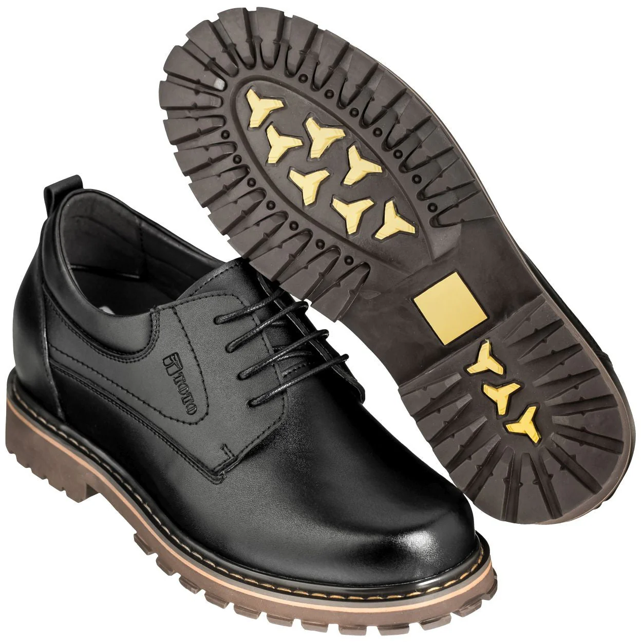 F70289 - 3 Inches Taller (Black) - Men's Shoes - Image 5