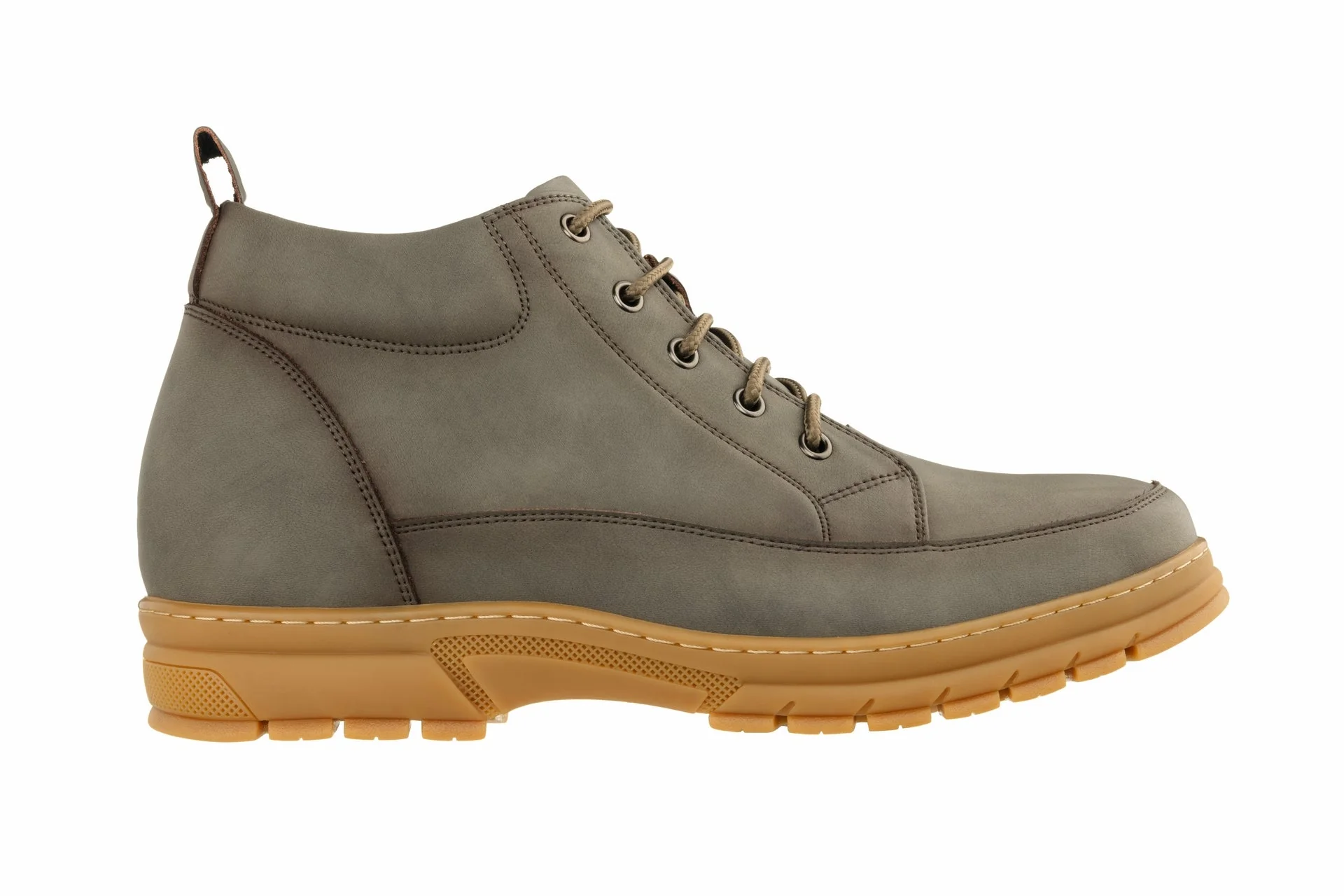 K11551 - 2.8 Inches Taller (Grey) - Casual Hiker Men's Boots - Image 2