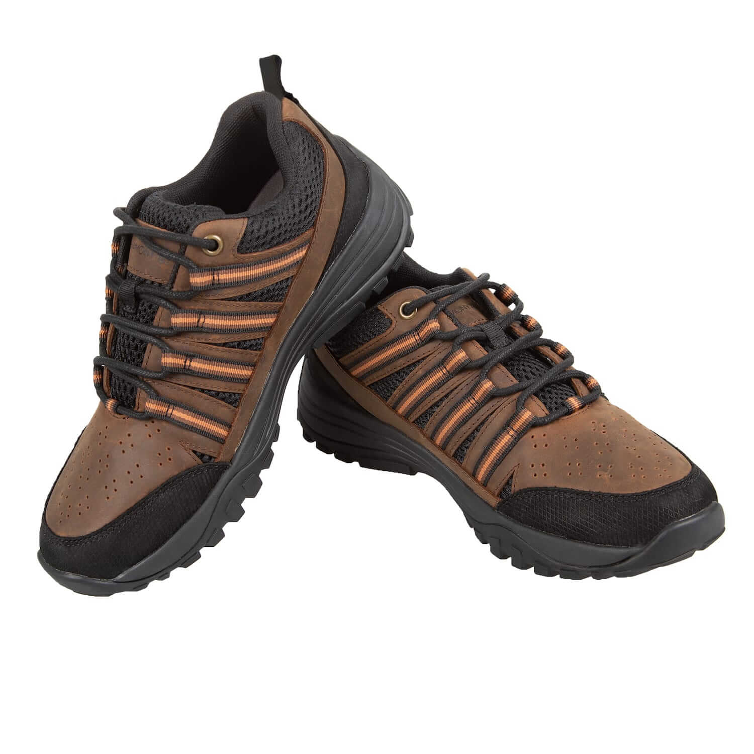 Trail Shoe Grounding Shoes • Jesse Brown Leather & Black Mesh - Image 8