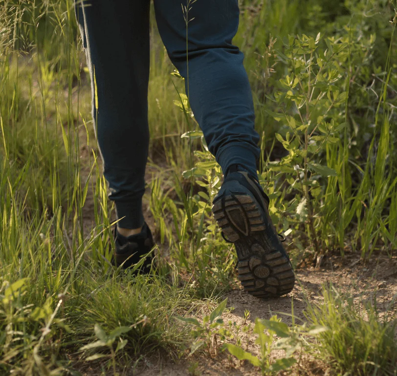 Trail Shoe Grounding Shoes • Jesse Brown Leather & Black Mesh - Image 9