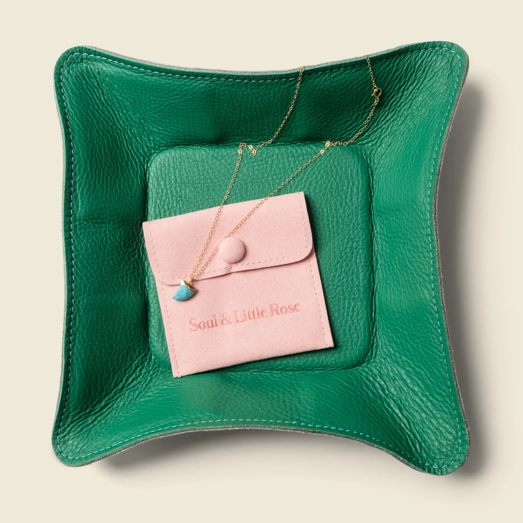 Travel Valet Tray - Green - Image 7