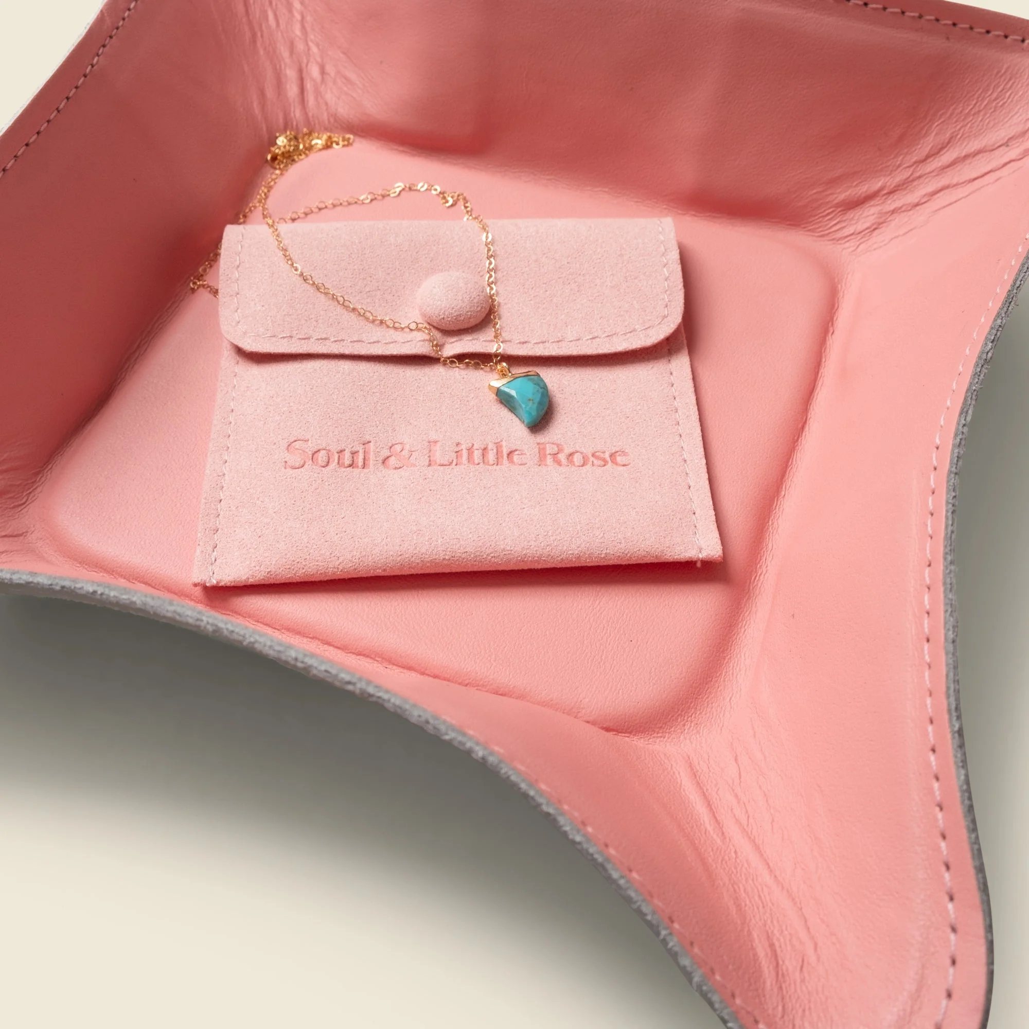 Travel Valet Tray - Pink - Image 5